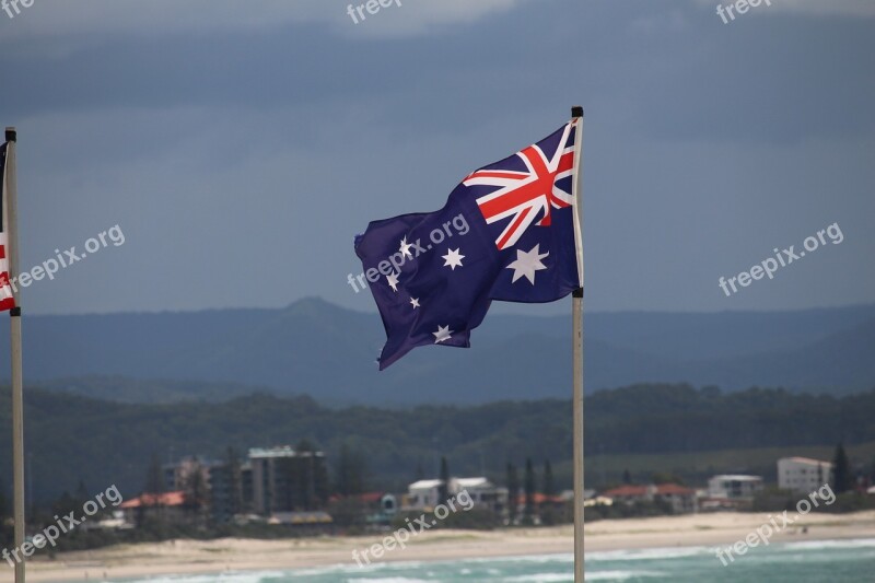 Flag Australia Australian Flag Symbol Aussie