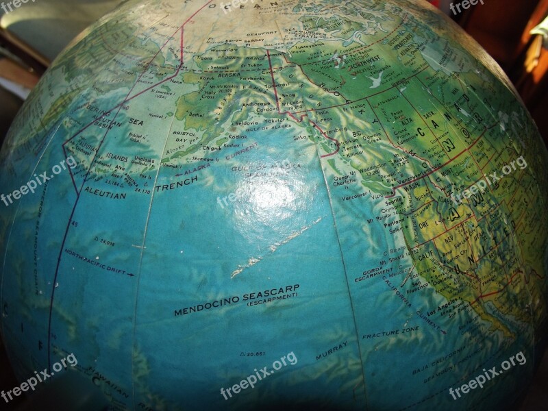 Globe World Northwest Sphere Earth