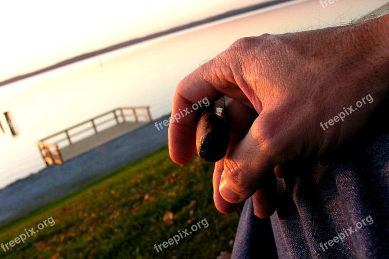 Contemplate Meditate Ponder Hand Cigar