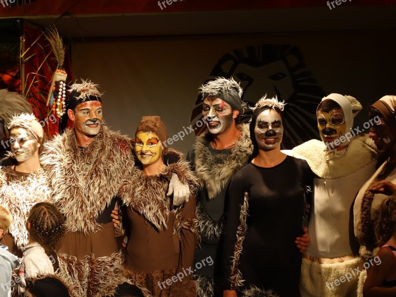 Show Masks Lion King Free Photos