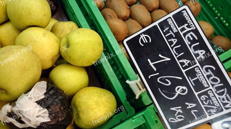 Supermarket Apples Food Organic Food Free Photos