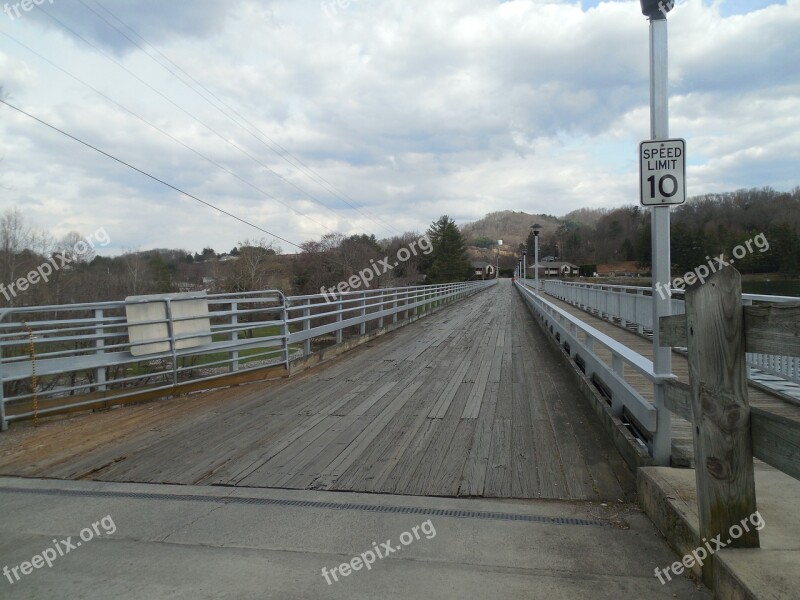 Wooden Bridge Wood Travel Sky