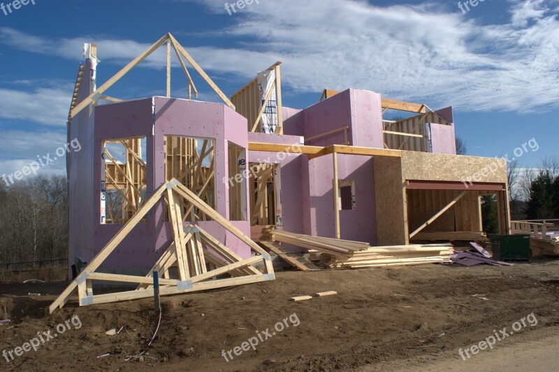 New Home Family Home Construction Property Residential