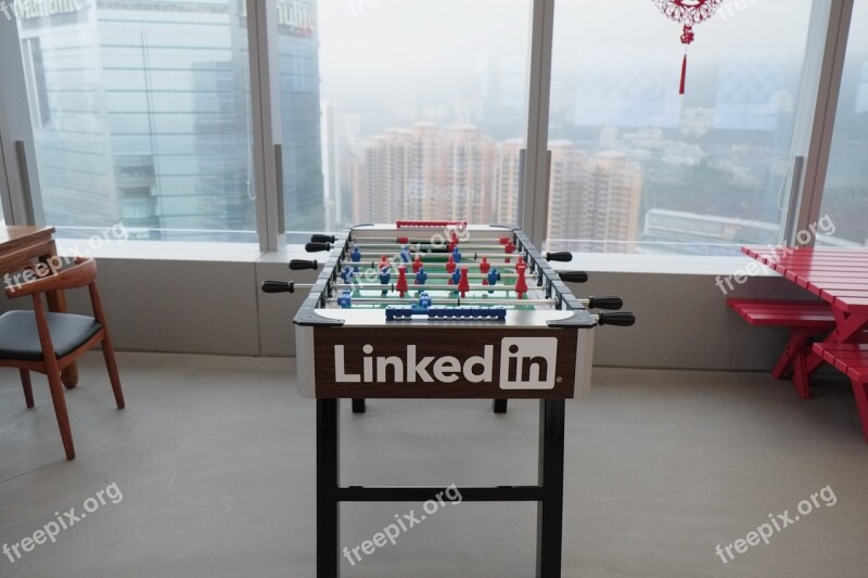 Foosball Linkedin Office Hong Kong Free Photos