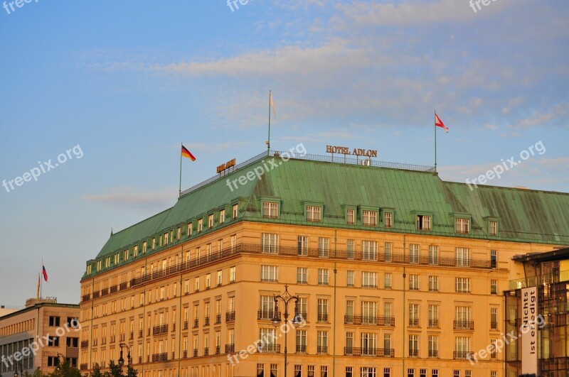 Berlin Hotel Adlon Hotel Free Photos