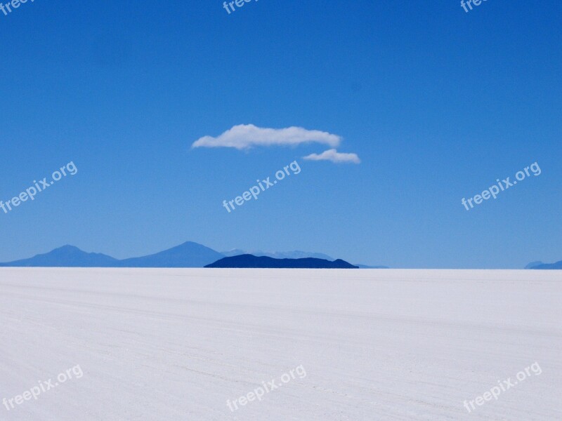 Bolivia Salt Flat America Altiplano Andes