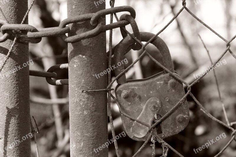 Security Castle Padlock Secure Closed