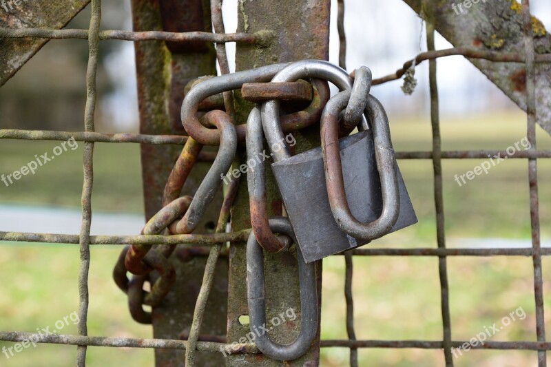 Security Castle Padlock Secure Closed