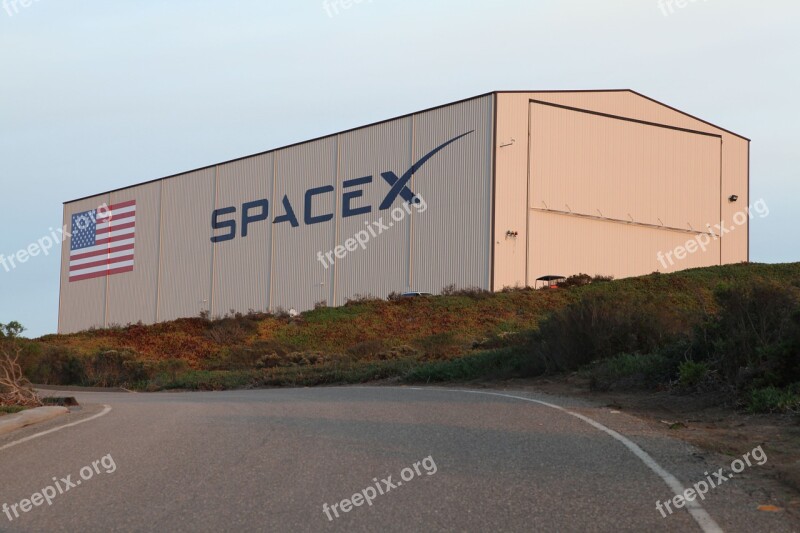 Hangar Spacex Usa Rocket Science Transportation