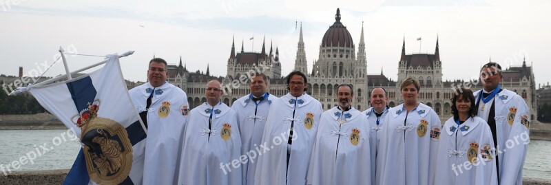 Knights Budapest Hungarian Parliament Building Free Photos