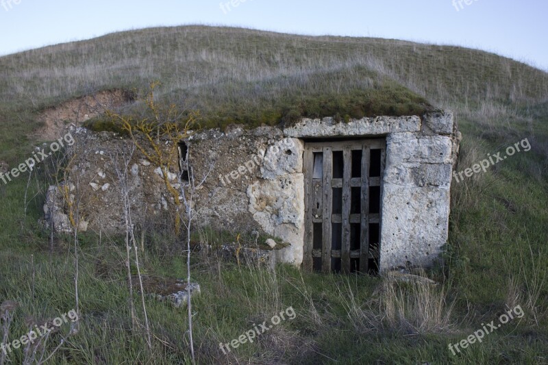 Wine Dungeon Stone Building Old