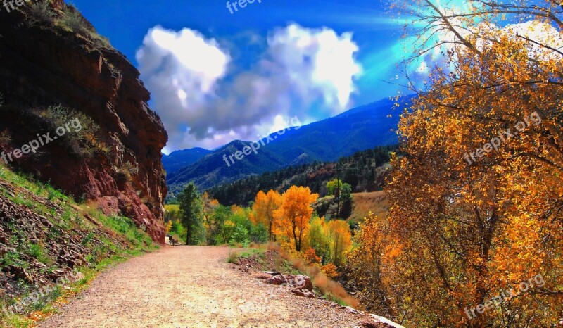 Colorado Mountains Landscape Rocky Scenic