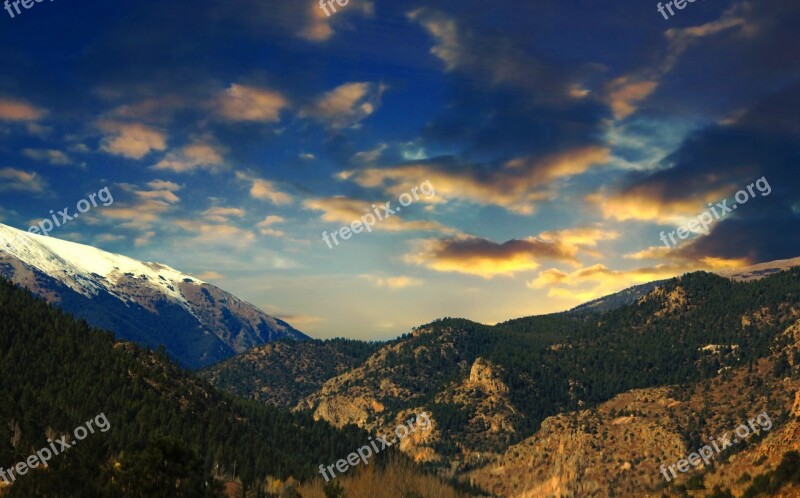 Colorado Mountains Landscape Rocky Scenic