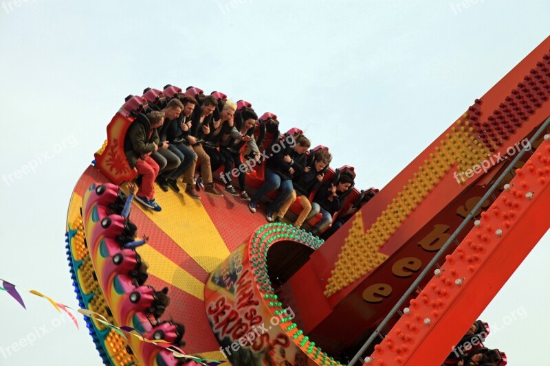 Carousel Year Market Folk Festival Ride Hustle And Bustle