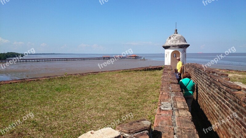 Fortress History Amazonas Rio Free Photos