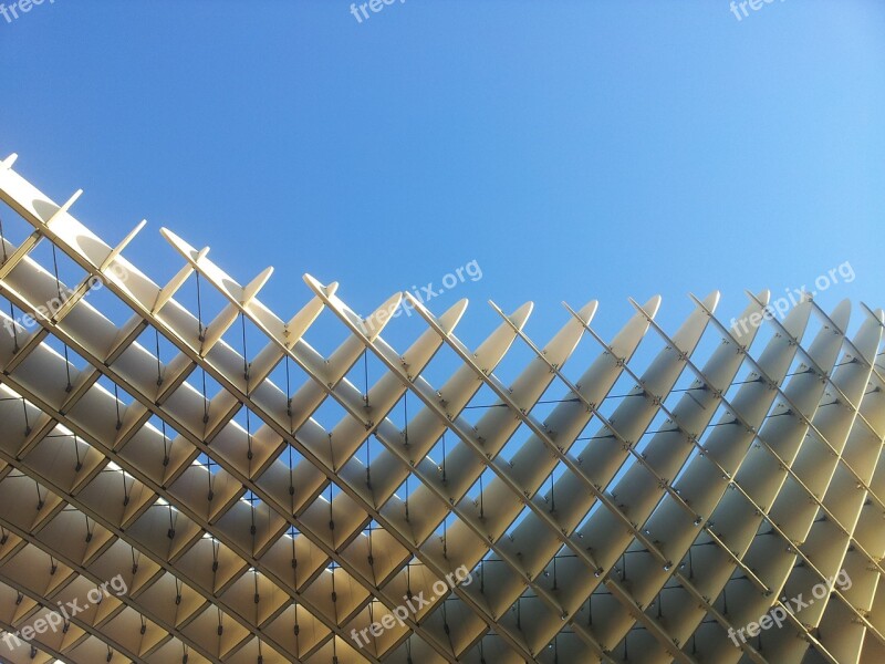 Metropol Parasol Architecture Andalusia Seville Detail