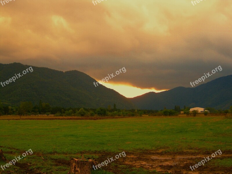 Georgia Nature Travel Mountain Landscape