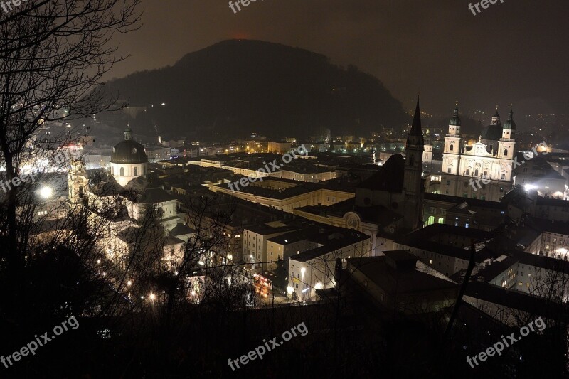 Salzburg Austria Mönchberg Franciscan Church Free Photos