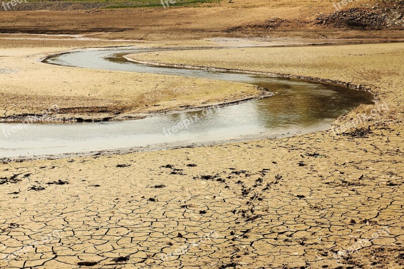 Stream Hooked Trough Pond Free Photos