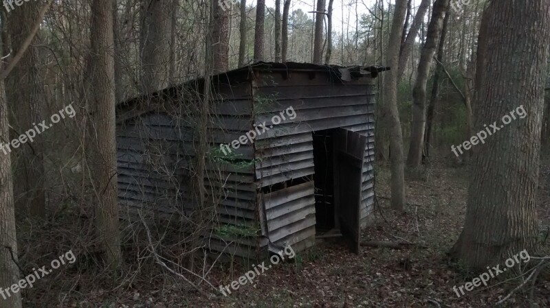 Shack Creepy Abandoned Haunted Wooden