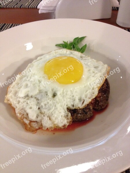 Burger Egg Yummy Feast Free Photos