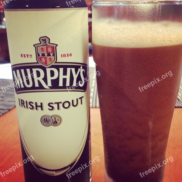 Beer Irish Stout Murphy's Feast Free Photos