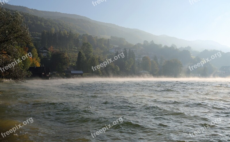 Fog Water Lake Nature Haze