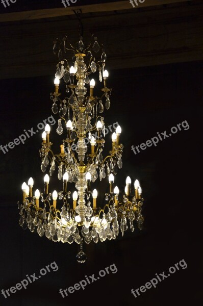 Light Chandelier Suspension Free Photos