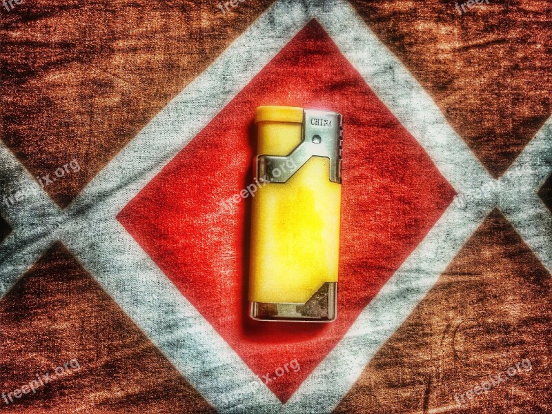 Chinese Yellow Lighter Free Photos