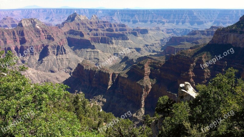 Grand Canyon Park Landscape Arizona Nature