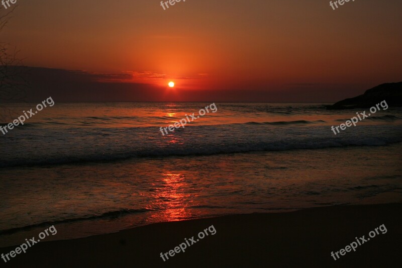 Beach Eventide Sol Sunset Beauty