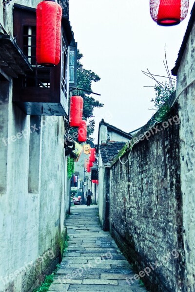 Shaoxing The Ancient Town House Alley Quaint