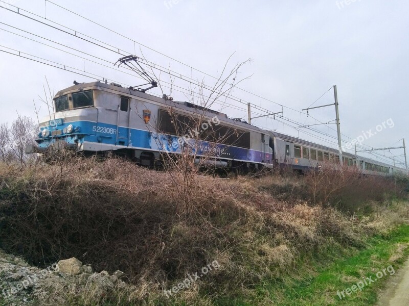 Train Track Locomotive Free Photos