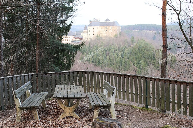 Viewpoint Resting Place Castle Attract House Knight's Castle