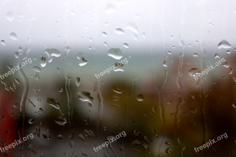 Drop Window Rain Glass Free Photos