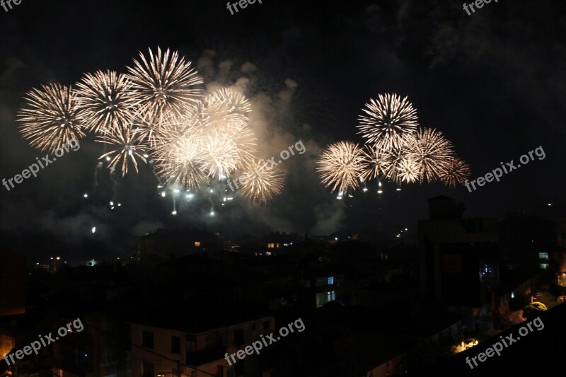 Firework Night Feast Free Photos