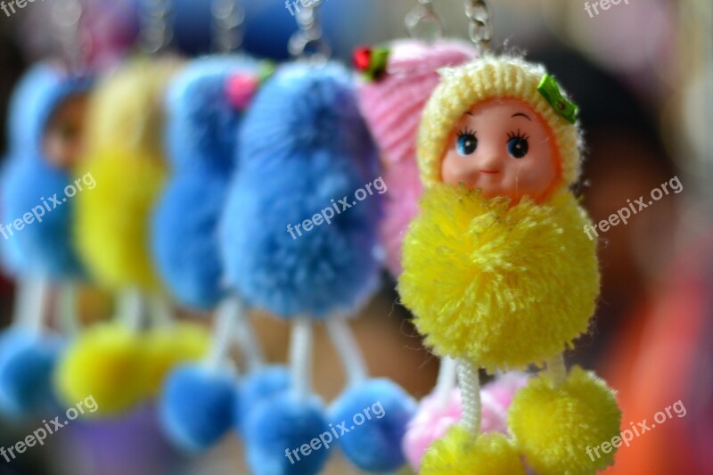 Doll Key Chain Cute Toy Gift