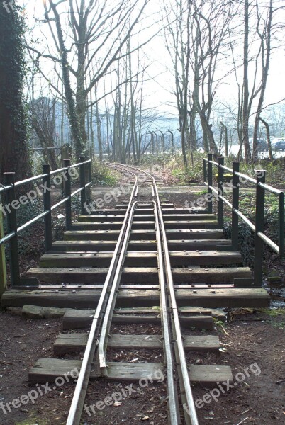 Train Track Outdoors Tracks Transit Journey