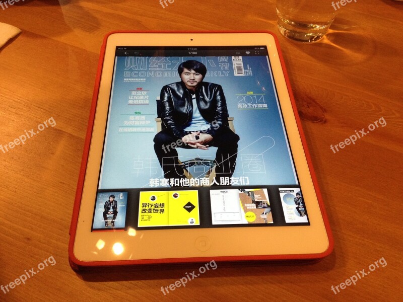 Ebook Magazine Tablet Pc Free Photos