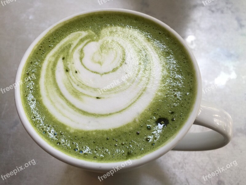 Matcha Beverages Cup Free Photos