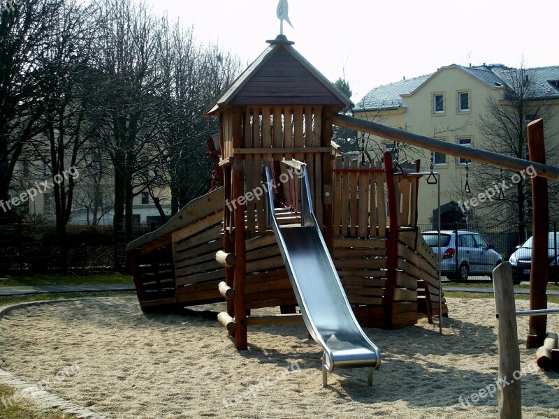 Playground Slide Game Device Play Children