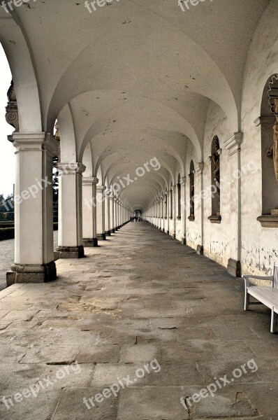 Kromeriz Flower Garden Park Arcade Free Photos