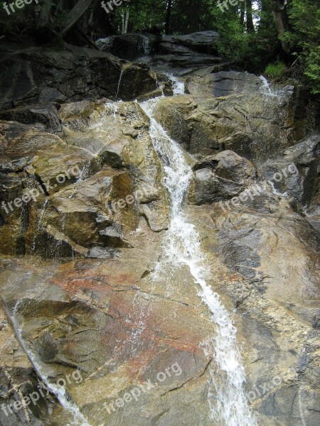 Waterfall Cascades Nature Water Scenery