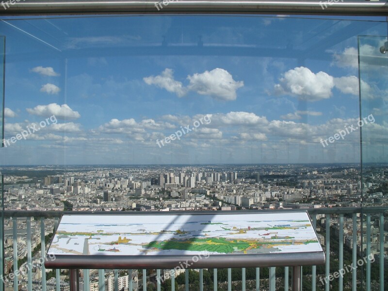 Paris Montparnasse Sky Free Photos