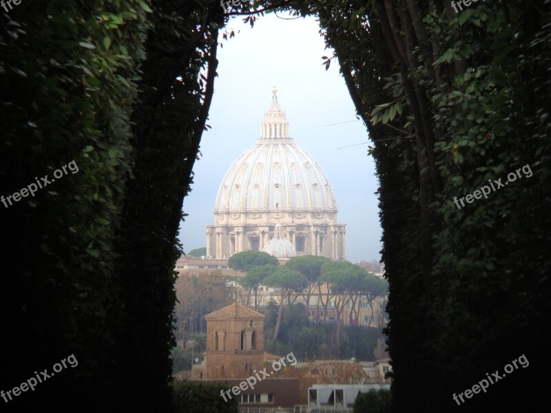 Rome Panorama Garden Mystery Secret