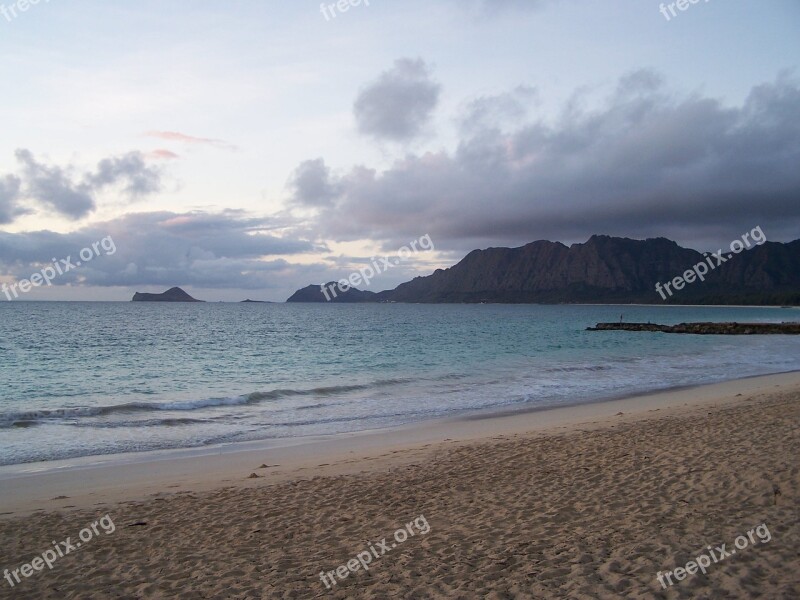 Bellows Beach Morning Ocean Coastline