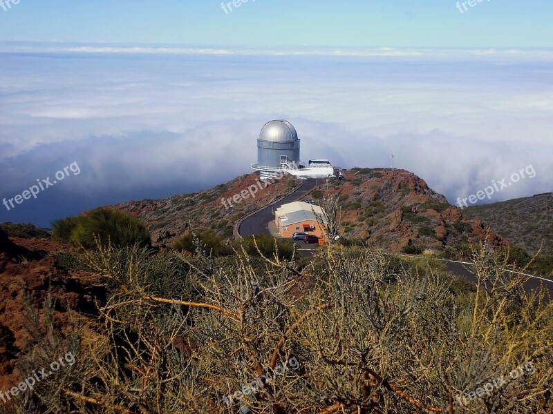 Astronomical Observatory Astronomy Space Exploration La Palma Free Photos