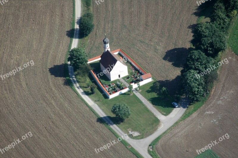 Chapel Small Chapel Altmühl Valley Arable Trees