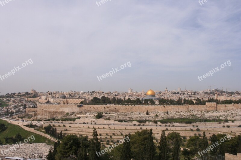 Jerusalem Holy City Ancient Islam Religious