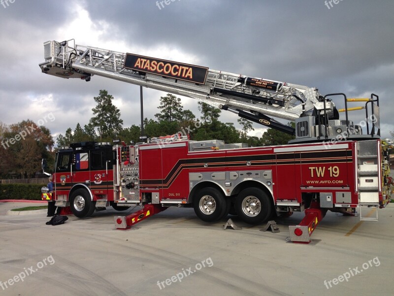 Firetruck Rescue Vehicle Free Photos